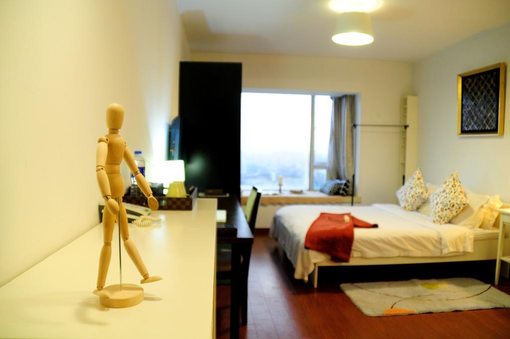 คิงแลนด์ เซอร์วิซ อพาร์ตเมนต์ Aparthotel เซี่ยงไฮ้ ภายนอก รูปภาพ