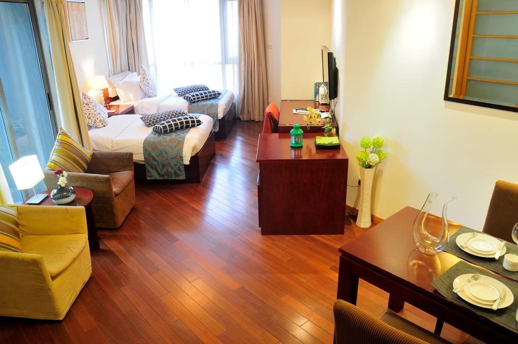 คิงแลนด์ เซอร์วิซ อพาร์ตเมนต์ Aparthotel เซี่ยงไฮ้ ภายนอก รูปภาพ