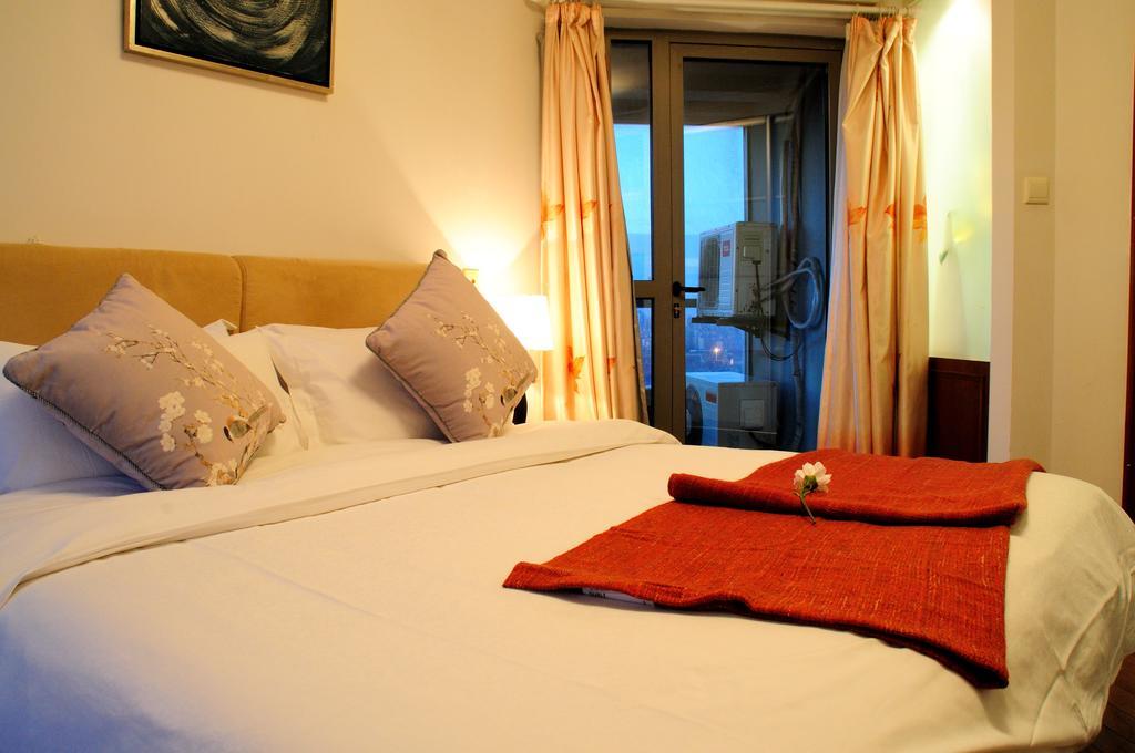 คิงแลนด์ เซอร์วิซ อพาร์ตเมนต์ Aparthotel เซี่ยงไฮ้ ภายนอก รูปภาพ