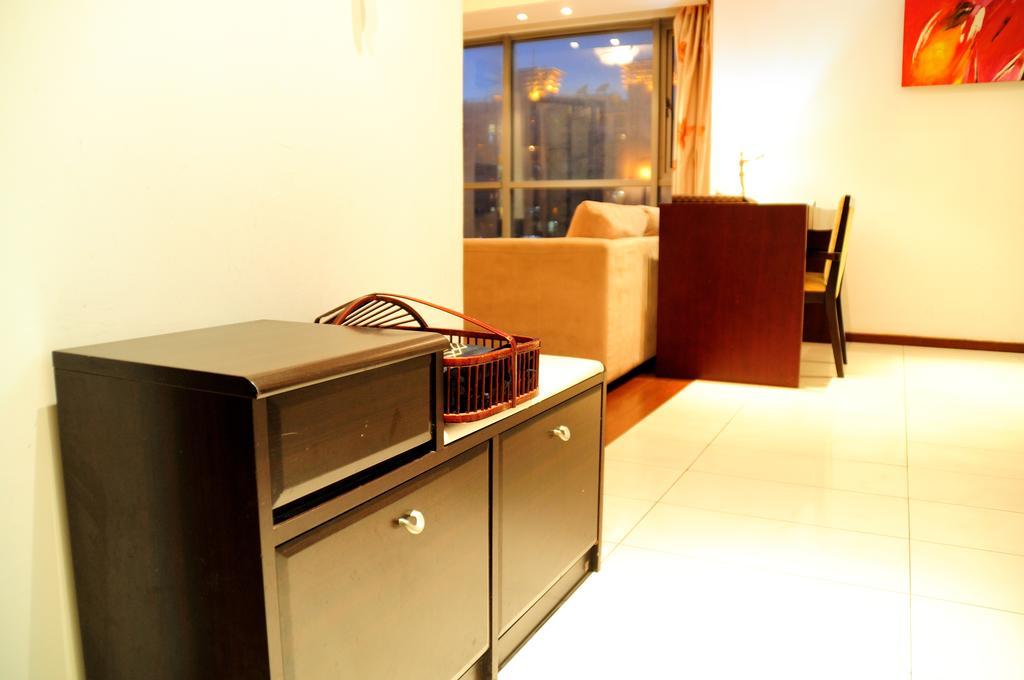 คิงแลนด์ เซอร์วิซ อพาร์ตเมนต์ Aparthotel เซี่ยงไฮ้ ภายนอก รูปภาพ
