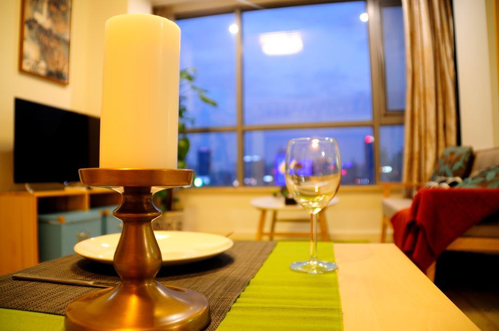คิงแลนด์ เซอร์วิซ อพาร์ตเมนต์ Aparthotel เซี่ยงไฮ้ ภายนอก รูปภาพ