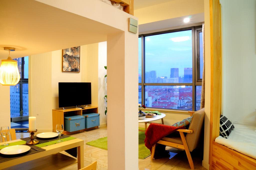 คิงแลนด์ เซอร์วิซ อพาร์ตเมนต์ Aparthotel เซี่ยงไฮ้ ภายนอก รูปภาพ