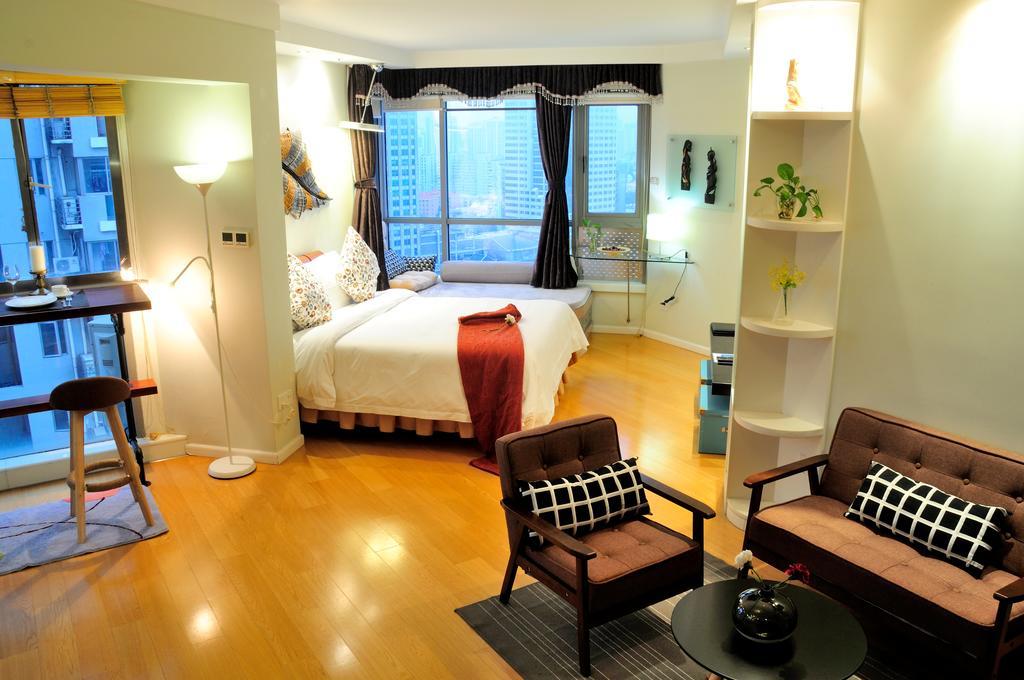 คิงแลนด์ เซอร์วิซ อพาร์ตเมนต์ Aparthotel เซี่ยงไฮ้ ภายนอก รูปภาพ