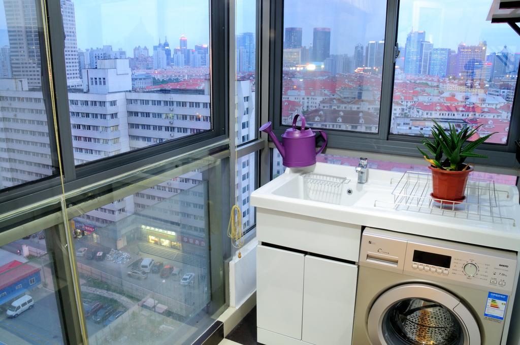 คิงแลนด์ เซอร์วิซ อพาร์ตเมนต์ Aparthotel เซี่ยงไฮ้ ภายนอก รูปภาพ