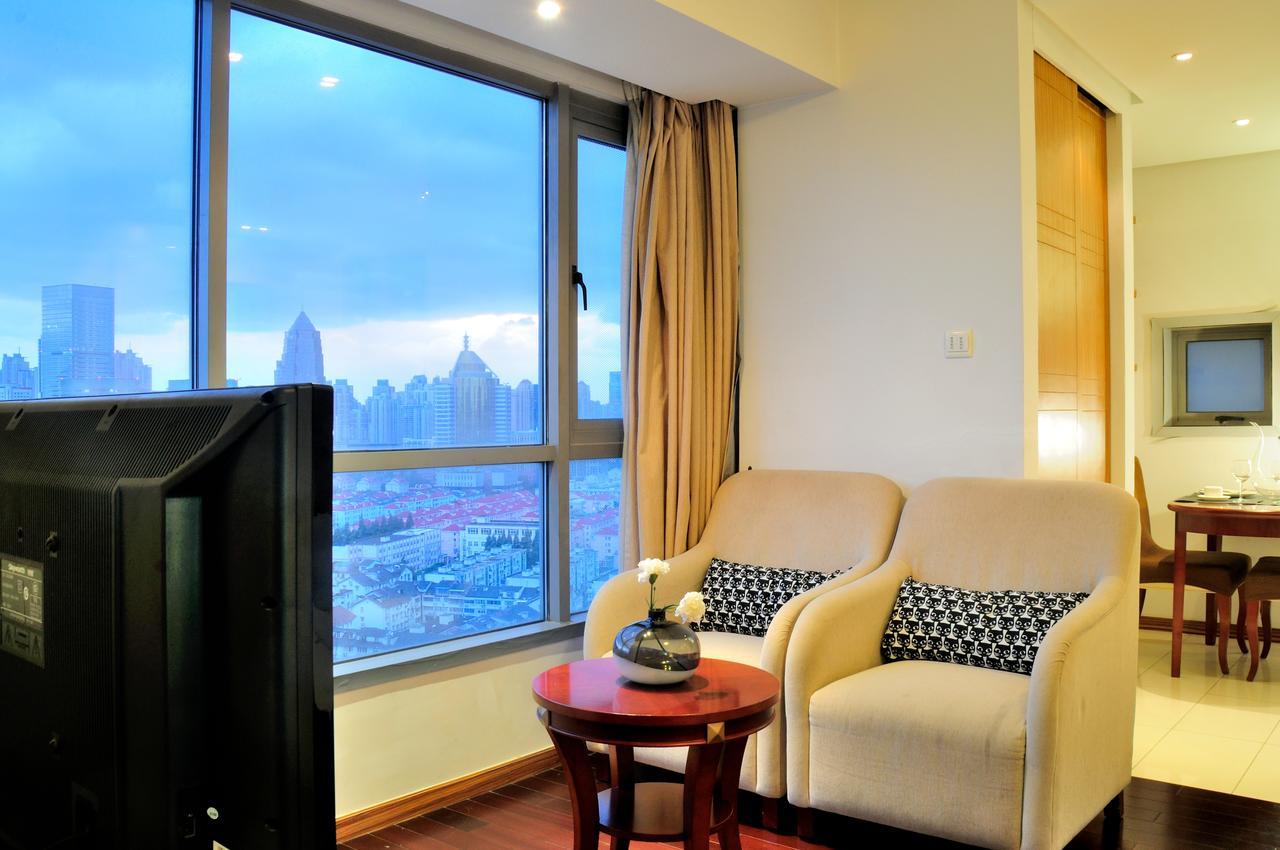 คิงแลนด์ เซอร์วิซ อพาร์ตเมนต์ Aparthotel เซี่ยงไฮ้ ภายนอก รูปภาพ