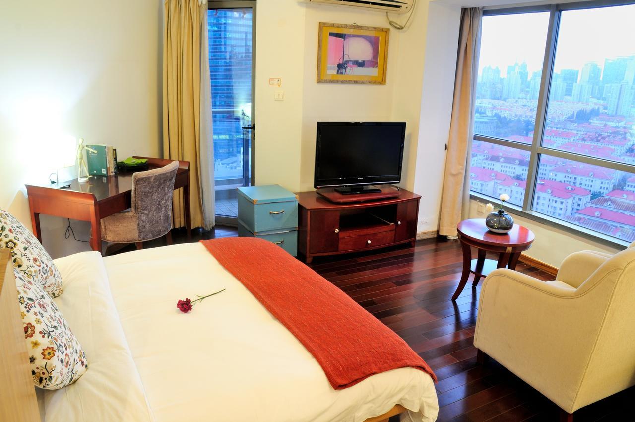 คิงแลนด์ เซอร์วิซ อพาร์ตเมนต์ Aparthotel เซี่ยงไฮ้ ภายนอก รูปภาพ