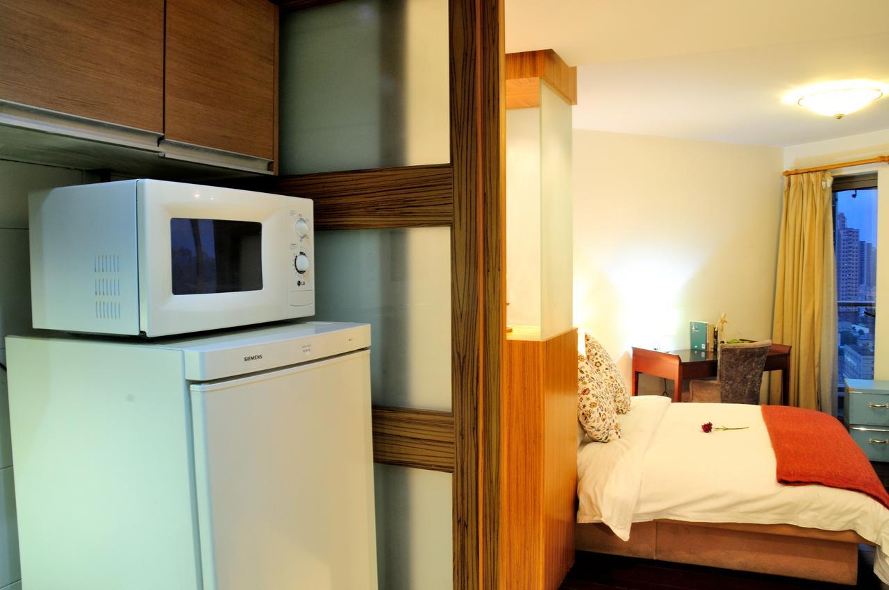 คิงแลนด์ เซอร์วิซ อพาร์ตเมนต์ Aparthotel เซี่ยงไฮ้ ภายนอก รูปภาพ